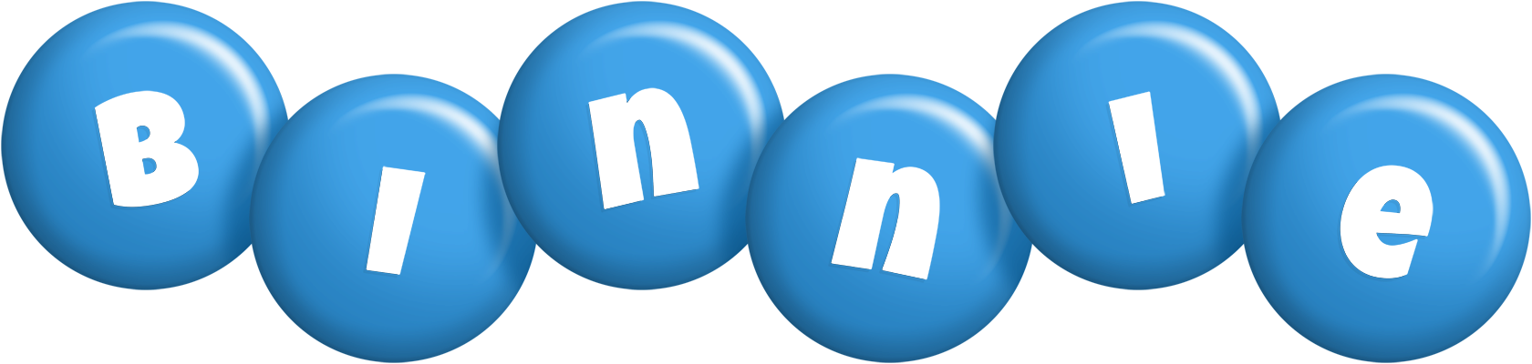 Binnie candy-blue logo