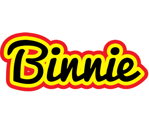 Binnie flaming logo