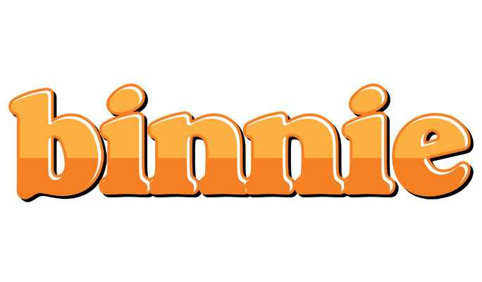 Binnie orange logo