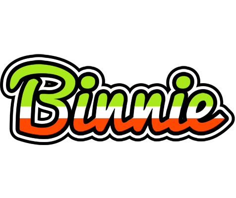 Binnie superfun logo