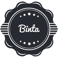 Binta badge logo