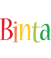 Binta birthday logo