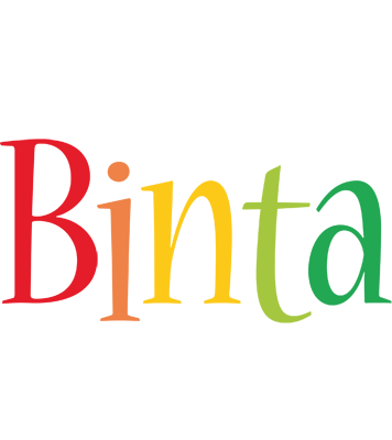 Binta birthday logo
