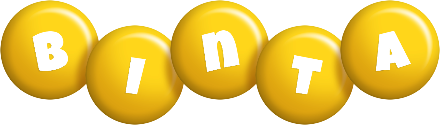 Binta candy-yellow logo