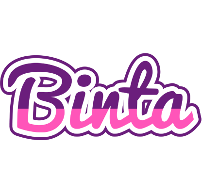 Binta cheerful logo