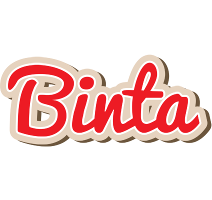 Binta chocolate logo