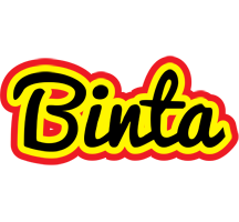 Binta flaming logo