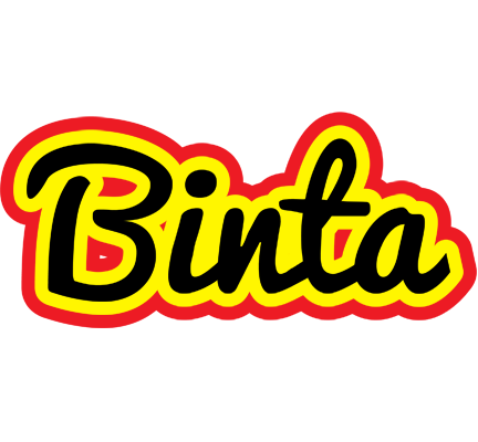 Binta flaming logo