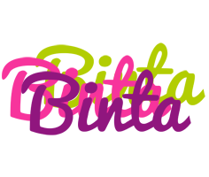 Binta flowers logo