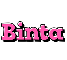 Binta girlish logo