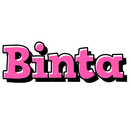 Binta girlish logo