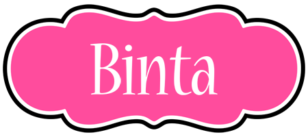 Binta invitation logo