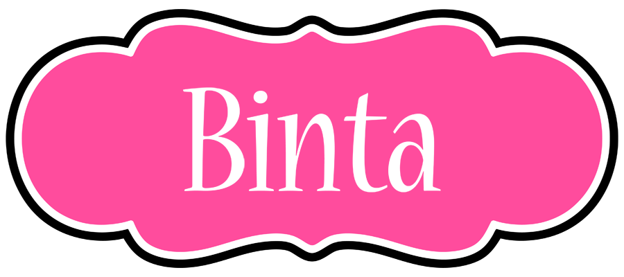 Binta invitation logo