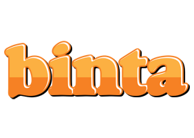 Binta orange logo