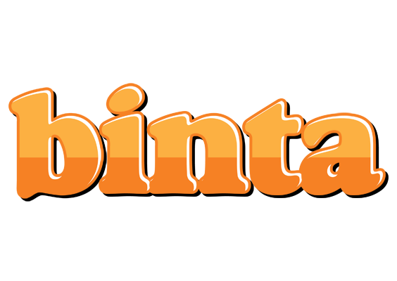 Binta orange logo