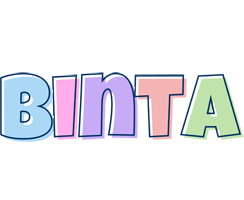 Binta pastel logo