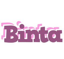 Binta relaxing logo