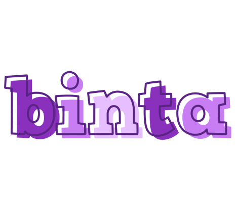 Binta sensual logo