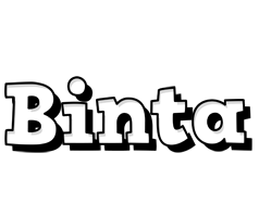 Binta snowing logo