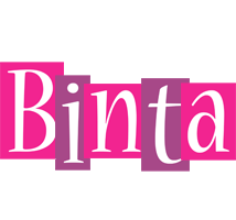 Binta whine logo