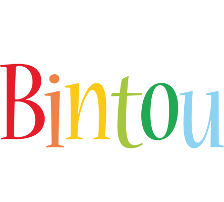 Bintou birthday logo