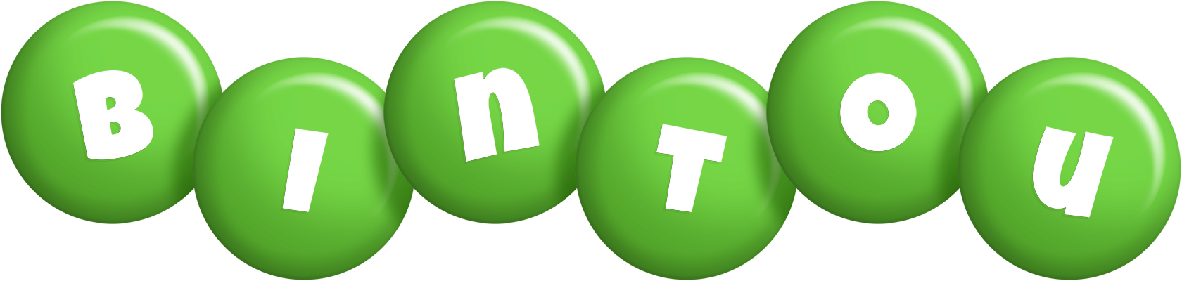 Bintou candy-green logo