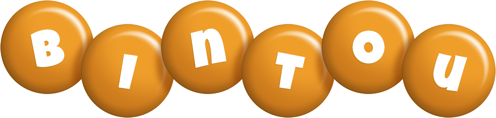 Bintou candy-orange logo