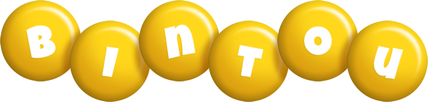 Bintou candy-yellow logo