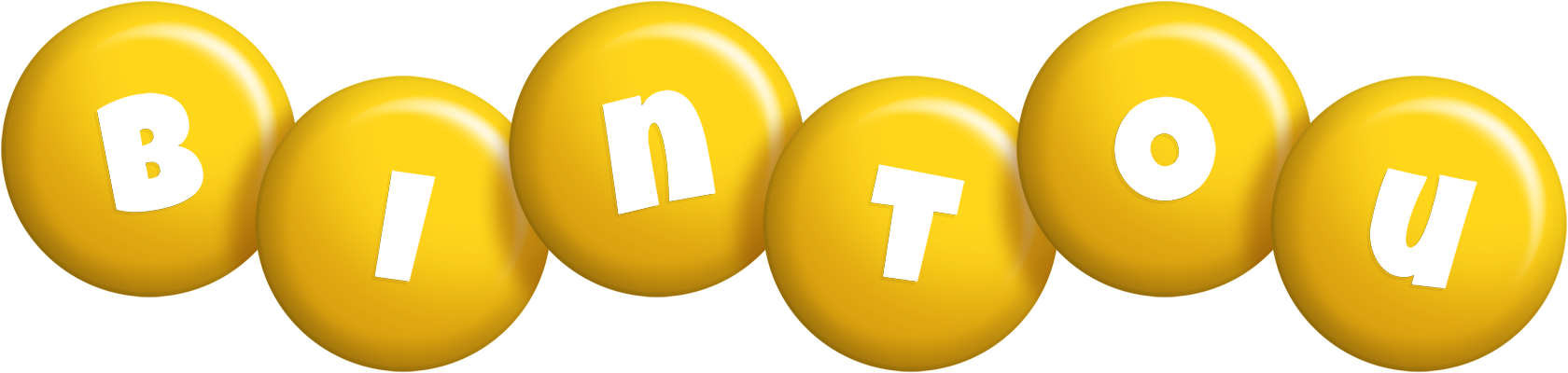 Bintou candy-yellow logo
