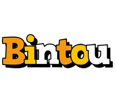 Bintou cartoon logo