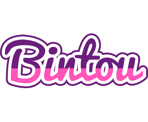 Bintou cheerful logo