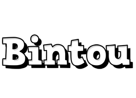 Bintou snowing logo