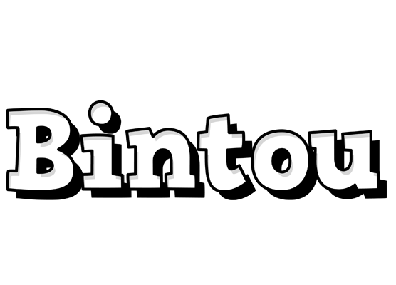 Bintou snowing logo