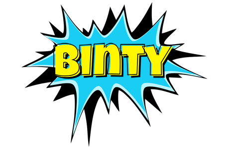 Binty amazing logo