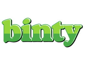 Binty apple logo