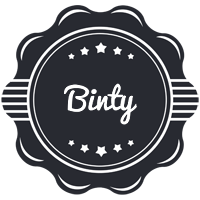 Binty badge logo