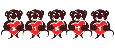 Binty bear logo