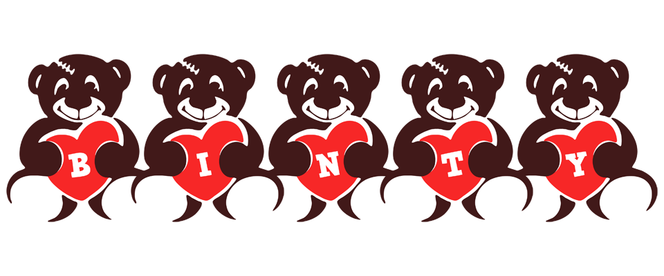 Binty bear logo