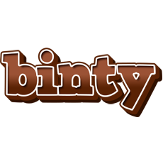 Binty brownie logo