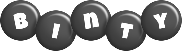 Binty candy-black logo