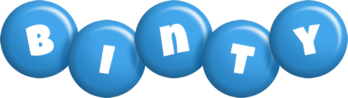 Binty candy-blue logo