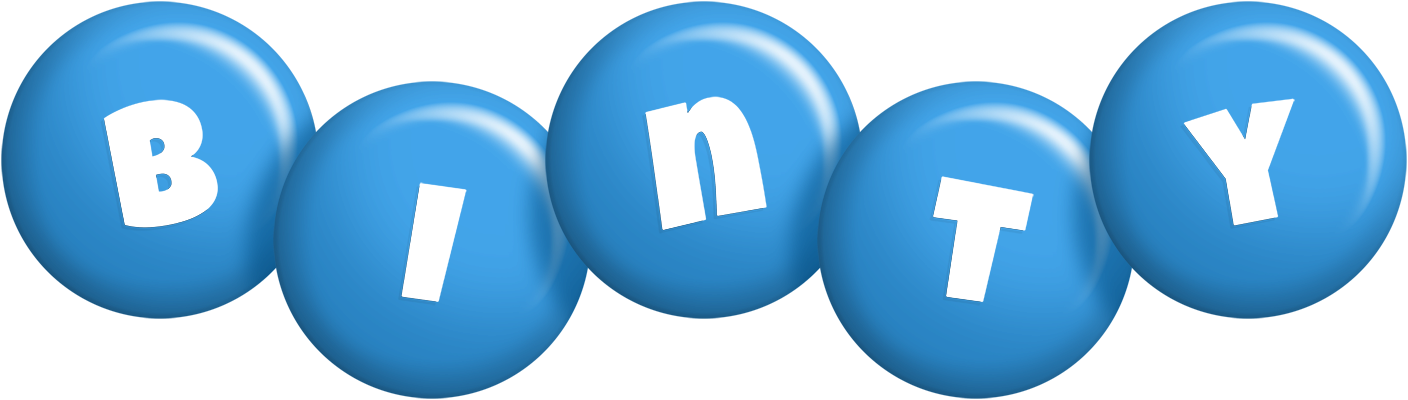 Binty candy-blue logo