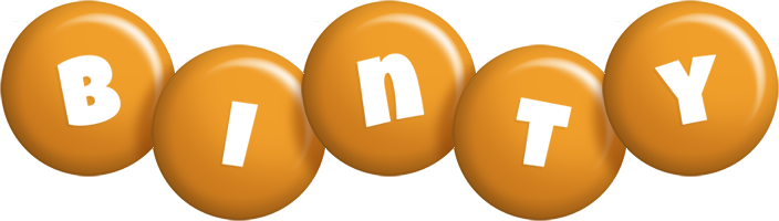 Binty candy-orange logo