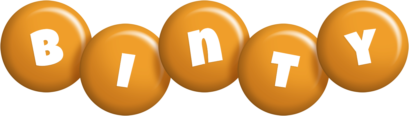 Binty candy-orange logo