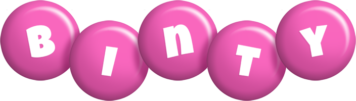 Binty candy-pink logo