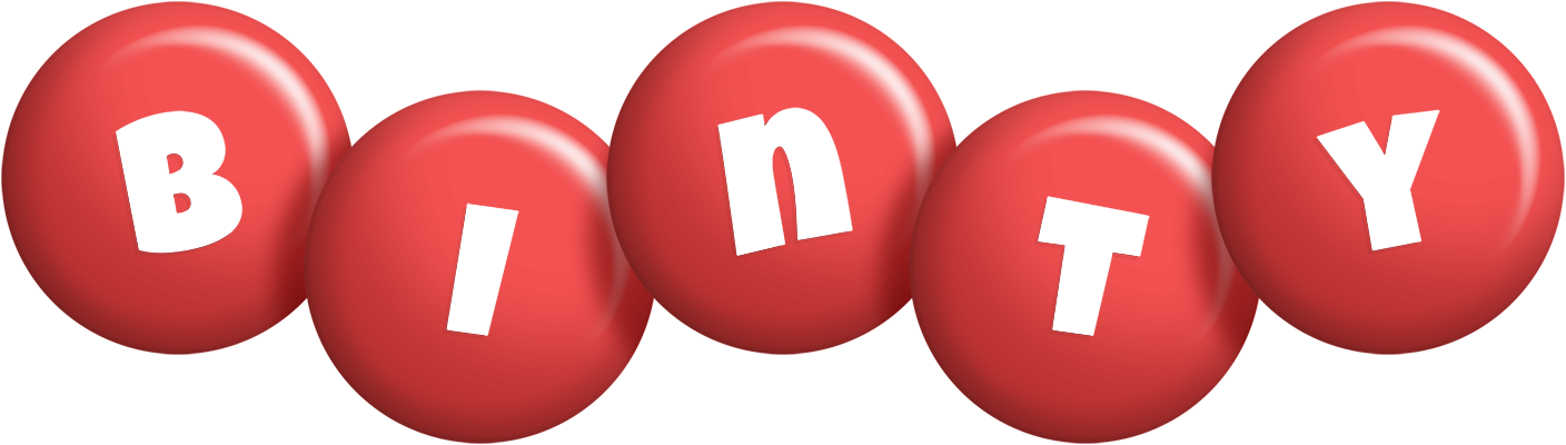 Binty candy-red logo
