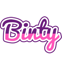 Binty cheerful logo