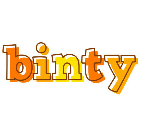 Binty desert logo