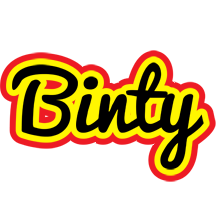 Binty flaming logo