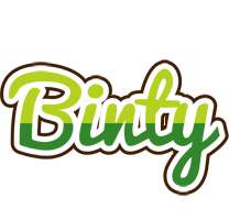 Binty golfing logo